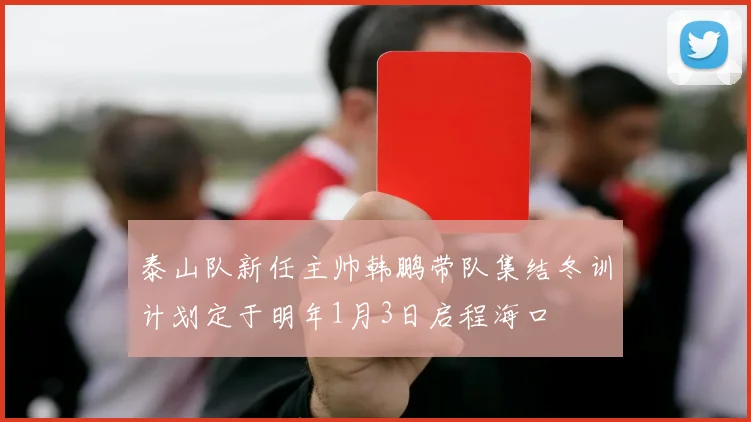 泰山队新任主帅韩鹏带队集结冬训计划定于明年1月3日启程海口